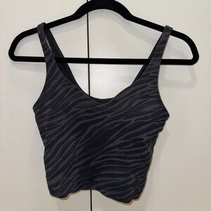 Lululemon Align Tank Zebra Print